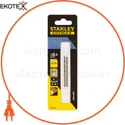 Cверлo по металлу STANLEY STA51018