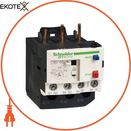 LRD05 ТЕПЛ.РЕЛЕ перевантаження 0.63-1A, Schneider, LRD05