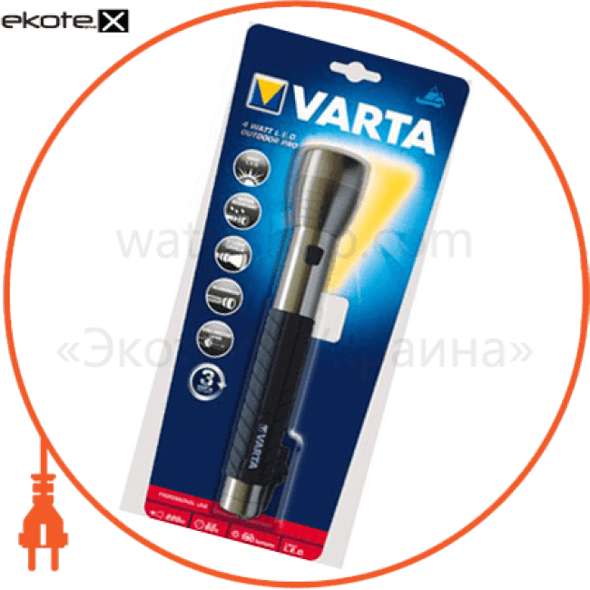 Varta 18627101401 фонарь varta outdoor pro led 3c (18627101401)