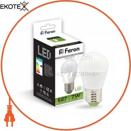 Feron 25482 светодиодная лампа feron lb-95 7w e27 4000k