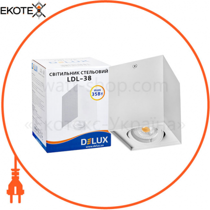 Светильник потолочный DELUX_LDL-38 _белый