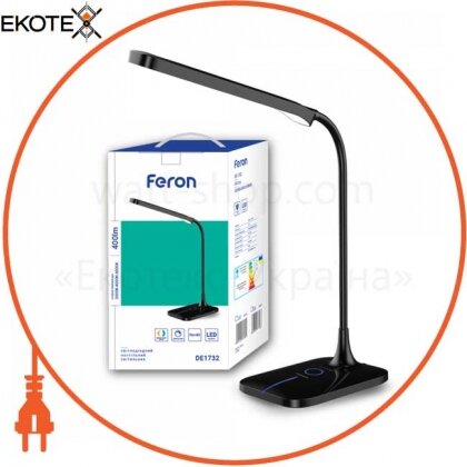 Feron 40076 настольный светодиодный светильник feron de1732 черный