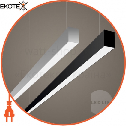 Ledlife LD-1000-W-B-W led-светильник линейный, цвет корпуса - черный, 30 w, 3360 lm, 3000k