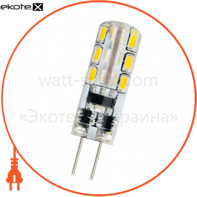 Horoz Electric 001-010-00023 лампа капсула smd led 1,5w силікон 2700k g4 90lm 220-240v