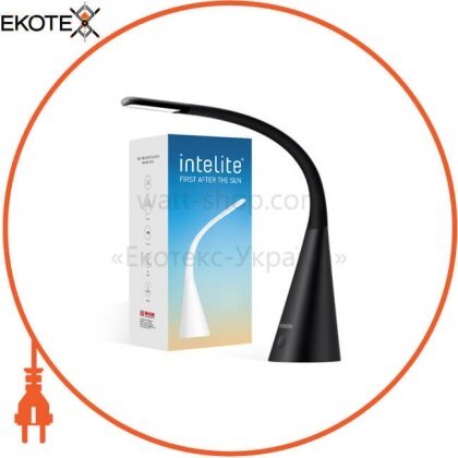 Intelite DL4-5W-BL лампа настольная для светодиодная desk lamp 5w black