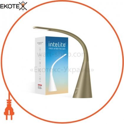 Intelite DL4-5W-BR лампа настольная для светодиодная desk lamp 5w bronze