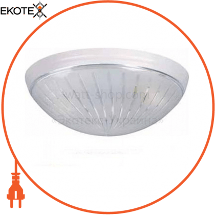 Horoz Electric 400-001-104 светильник пластиковый "загреб" белый