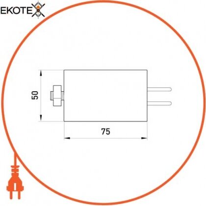 Конденсатор capacitor.55, 55 мкФ, Enext, l0420007