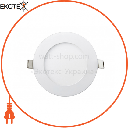 Lezard 430-RRP-06 встраемая круглая led панель 430-rrp-06 цвет 3000k 6w - o120mm / o107mm - 470lm