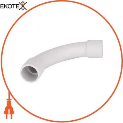 Enext s1035210 соединитель плавный угловой e.pipe.angle.large.stand.m.25 для труб d25мм mutlusan