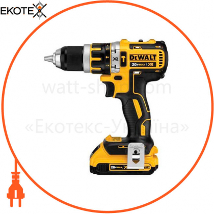 Дриль-шуруповерт акумуляторна бесщеточний ударна DeWALT DCD795D2, DeWALT, DCD795D2