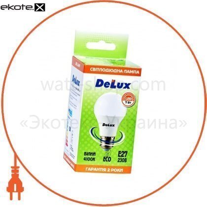 Delux 90005147 лампа светодиодная delux bl60 7вт 4100k е27 белый