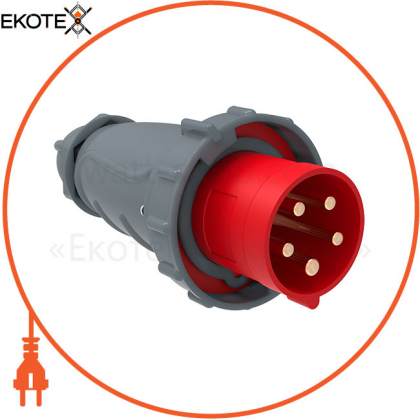 Вилка переносна ССІ-035 63А-6ч/200/346-240/415В 3Р+РЕ+N IP67 MAGNUM IEK, IEK, PSN02-063-5