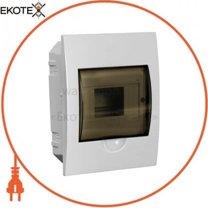 Бокс ЩРВ-Пк-6 модулів вбудовуваний пластик IP41 IEK, IEK, MKP12-V-04-06-41