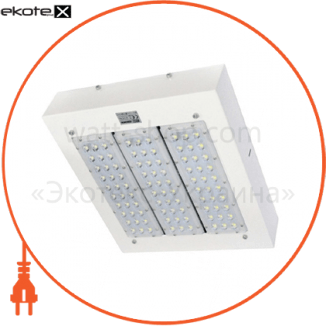 Horoz Electric 069-002-0110-010 светильник для азс led накладной 110w 6400k 11000lm 100-240v ip65 310x350мм.