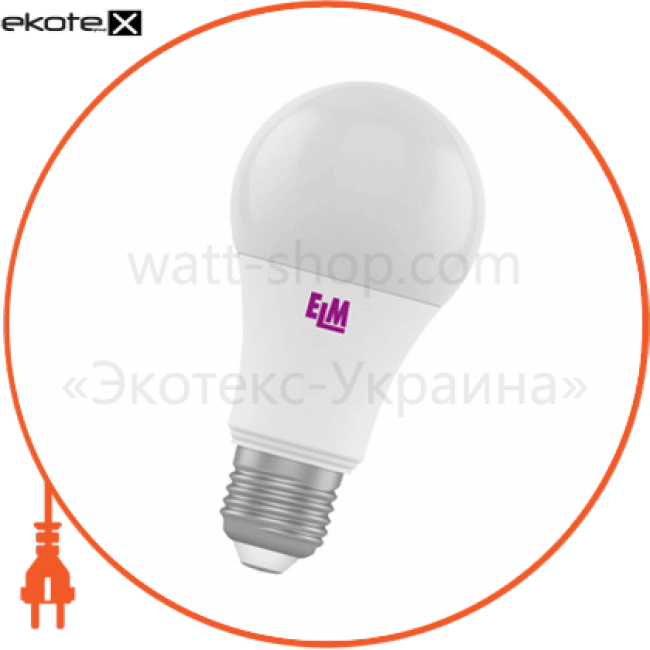 ELM 18-0063 b60 12w pa10l e27 4000