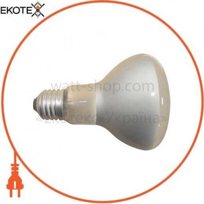 Enext l005038 лампа накаливания e.lamp.r80.e27.25.frost тип r80 е27 25вт матовая