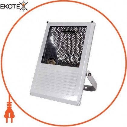 Прожектор під металогалогенную лампу e.mh.light.2002.150.white, 150Вт, білий, асиметричний, без лампи, Enext, l008002