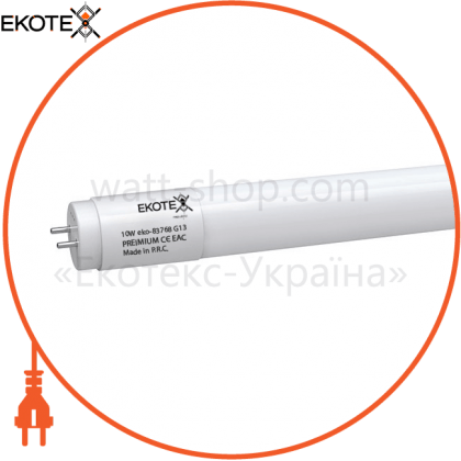 ekoteX eko-83768 led лампа ekotex 10w 4100k t8 600mm high power 1000lm premium