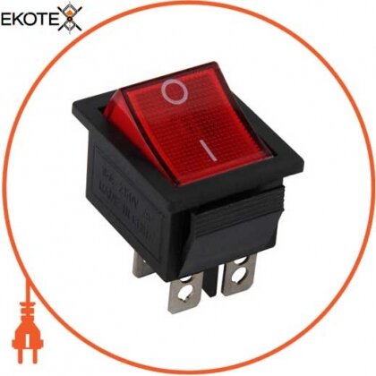 Enext s2040004 переключатель клавишный e.switch.key.04, 4 pin, с индикацией