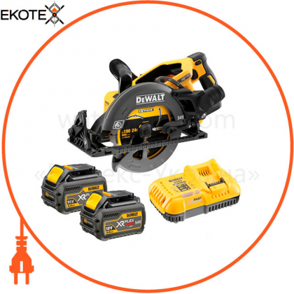 Пила дисковая аккумуляторная бесщеточная DeWALT DCS577T2