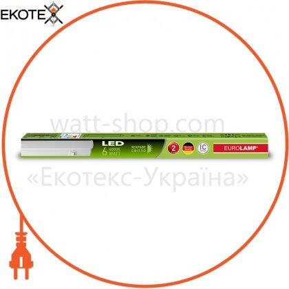 Eurolamp LED-FX(T5)-6/4 eurolamp led светильник линейный ip44 6w 4000k (t5)