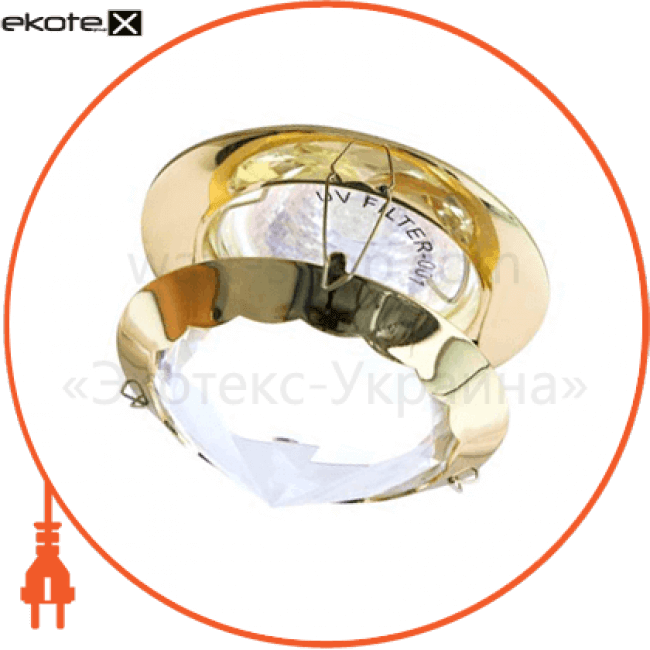 Feron 18982 встраиваемый светильник feron cd29 прозрачный золото 18982