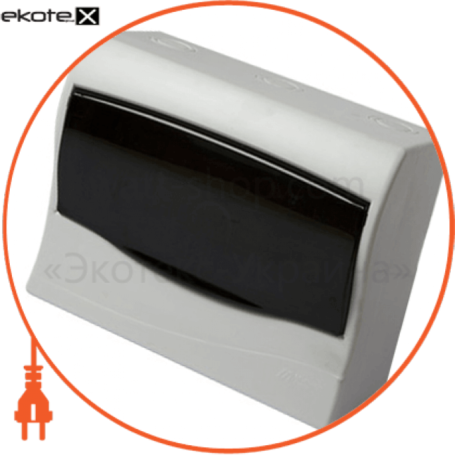 Enext s0290008 корпус пластиковый 9-модульный e.plbox.stand.n.09m, навесной multusan