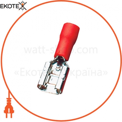 ENERGIO 53104 наконечник изолированный energio fdd1.25-110-8 мама красный (100шт)
