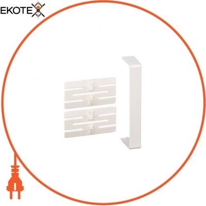 Тримач кабелю 45 - joint cover piece - 165 x 55 mm - PC / ABS - polar white, Schneider, ISM10406P