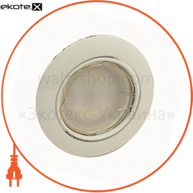 Delux 10008650 светильник точечный поворотный delux hdl16001r 50вт g5.3 белый