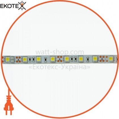 Світлодіодна стрічка Venom SMD 5050 60д.м. негерметична (IP33) Premium холодно-біла (VP-5050120600-CW), Venom, VP-5050120600-CW