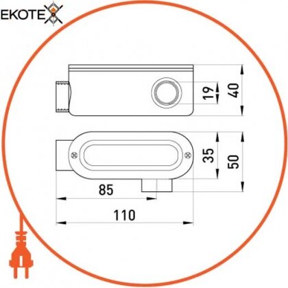 Enext i0540001 труба металлическая e.industrial.pipe.thread.1/2 с резьбой , 3.05 м