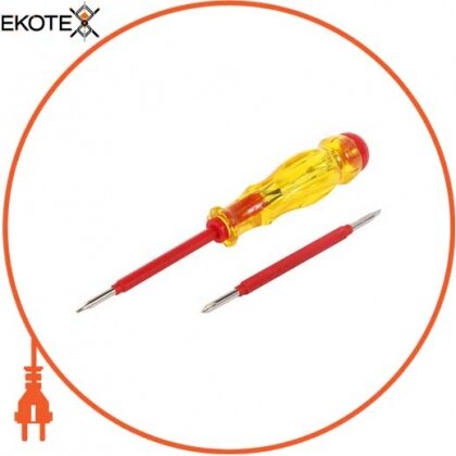 Enext t001106 индикатор-отвертка e.tool.test06 155х3хрһ0 прямой + крестовый ас100-500в