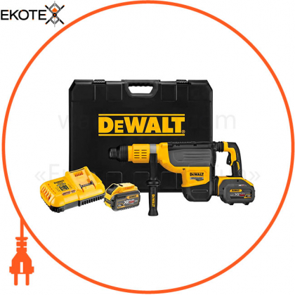 Перфоратор акумуляторний бесщеточний SDS MAX DeWALT DCH775X2, DeWALT, DCH775X2
