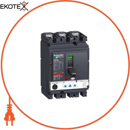 3П3Т Автоматичний вимикач MICROLOGIC 2.2 40A NSX100F, Schneider, LV429772