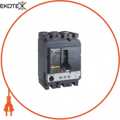 3П3Т Автоматичний вимикач MICROLOGIC 2.2 100A NSX160N, Schneider, LV430776