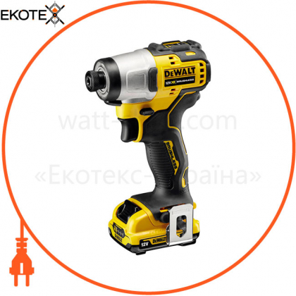 Шуруповерт акумуляторний ударний Бесщеточний DeWALT DCF801D2, DeWALT, DCF801D2