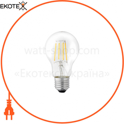 Лампа светодиодная DELUX BL 60 6 Вт 4000K 220В E27  filament