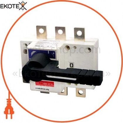 Enext i0590006 выключатель-разъединитель нагрузки e.industrial.ukg.400.3, 3р, 400а, с фронтальной рукояткой управления