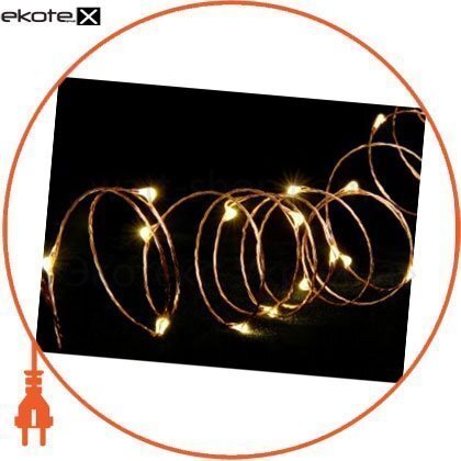 Delux 90006576 гирлянда delux string light 120led 10m 3000k ip20 тепл. белый