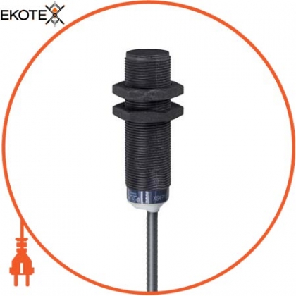 Schneider XS4P18KP340 inductive sensor xs4 m18 - l60mm - pps - sn8mm - 12..24vdc - cable 2m