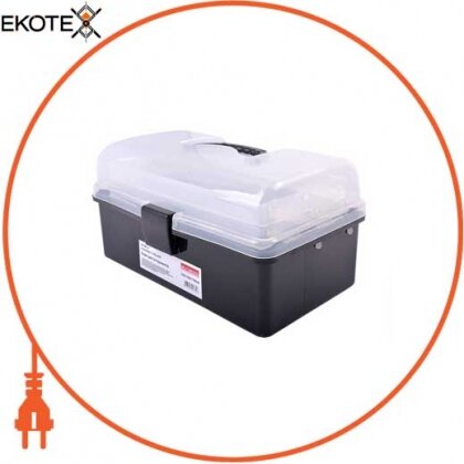 Enext t010013 ящик для инструментов, e.toolbox.13 black, 225х130х115мм