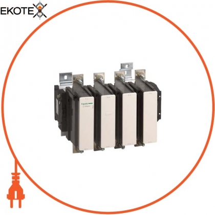 Контактор TeSys F - 4P (4 НО) - AC-1 - <= 440 в 1000 A - котушка 220 В, Schneider, LC1F6304M7