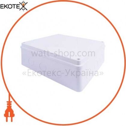 Розподільна коробка e.db.pro.oe.300.250.120, IP 65, без отворів для введення, Enext, p018010