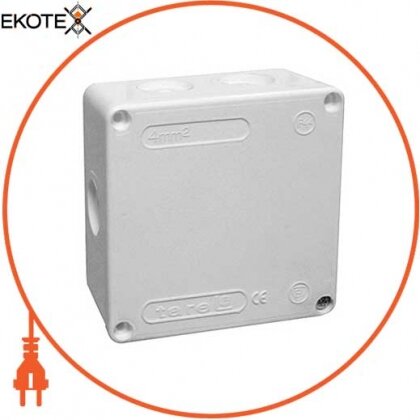 Коробка розподільна пластикова 6, IP44, 380 В, 5*4, Enext, 37