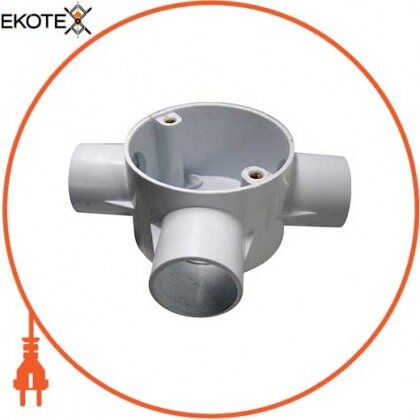 Enext s7035002 коробка e.pipe.3.db.stand.20 соединительная трубная, 3 ввода, d20мм