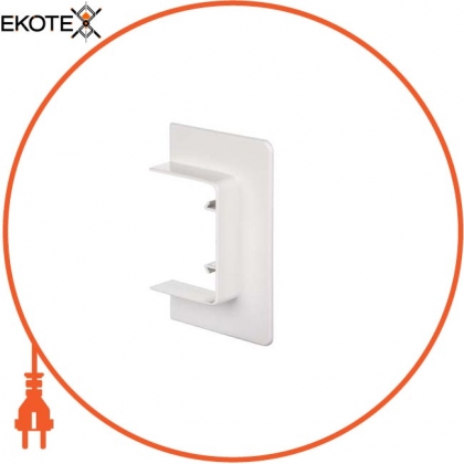 Тримач кабелю 45 - wall / ceiling frame - 75 x 55 mm - PC / ABS - polar white, Schneider, ISM10105P