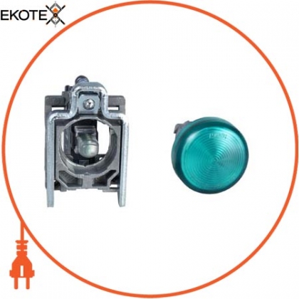 Сигнальна лампа O 22 - IP65 - зелений - LED - 230-240В - клеми - ATEX, Schneider, XB4BVM3EX