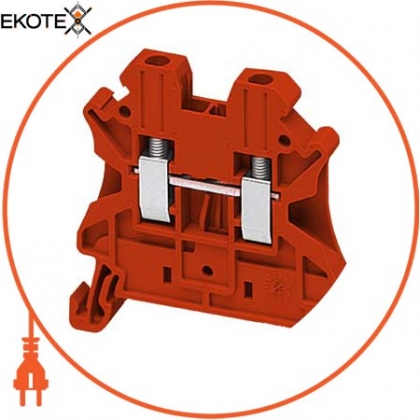 Schneider NSYTRV22RD linergy проходной клеммный блок - 2.5мм? 24a 1-уровневый 1x1 винтовой - красный